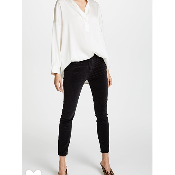Frame Denim Pants - Frame Velvet Le High Skinny Pants